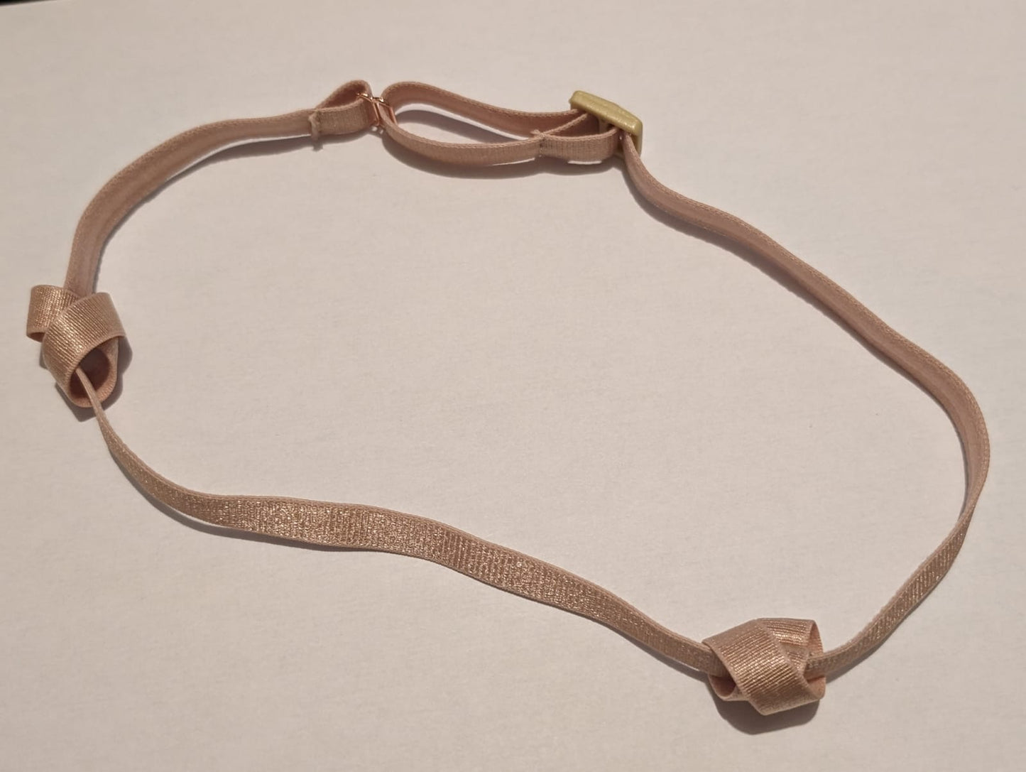Bandeau antidérapant pour implant cochléaire et prothèses auditives pour fille 10 mm de large couleur légèrement brillante