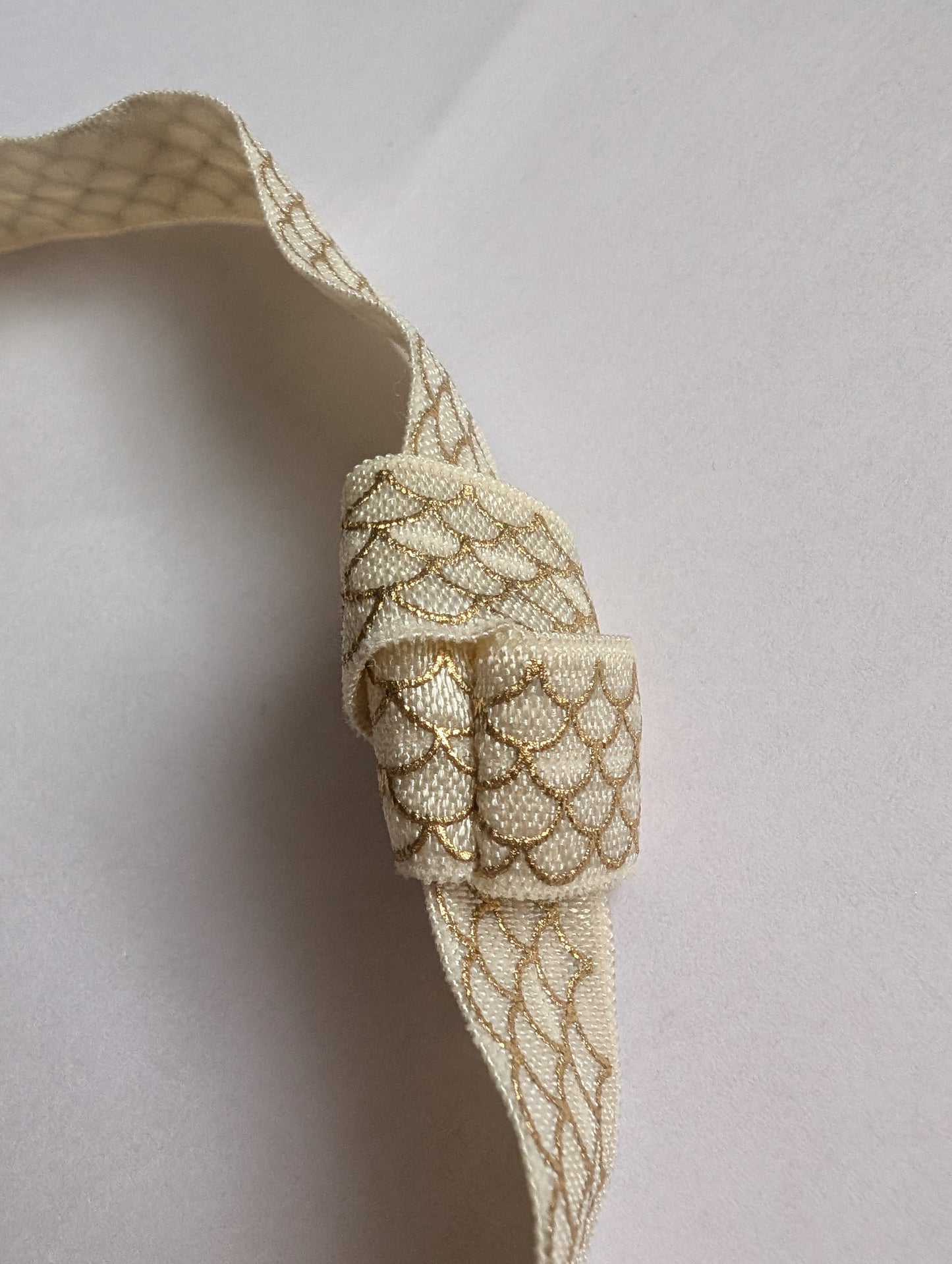 bandeau pour implant cochléaire et prothèse auditive taille ajustable serre tête anti perte motif écaille sirène