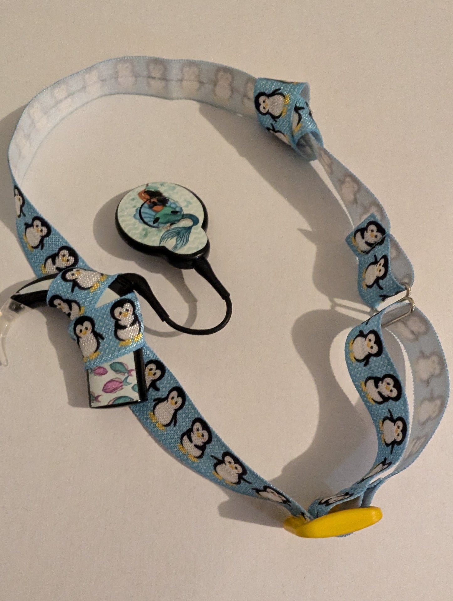 Bandeau maintien implant cochléaire et prothèses auditives pour garçon - Bretelles d oreilles - Securite enfant anti perte pour protheses