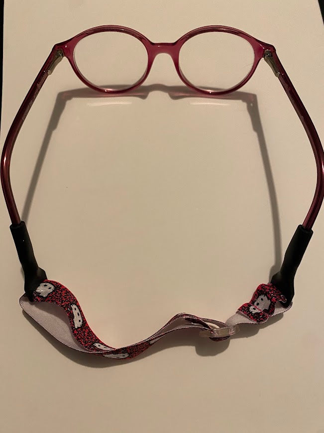 Cordon ajustable pour maintenir les lunettes des enfants