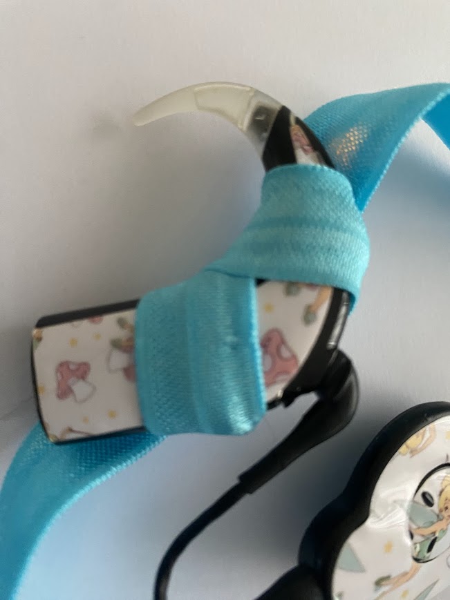 Bandeau satin antidérapant pour implant et prothèses