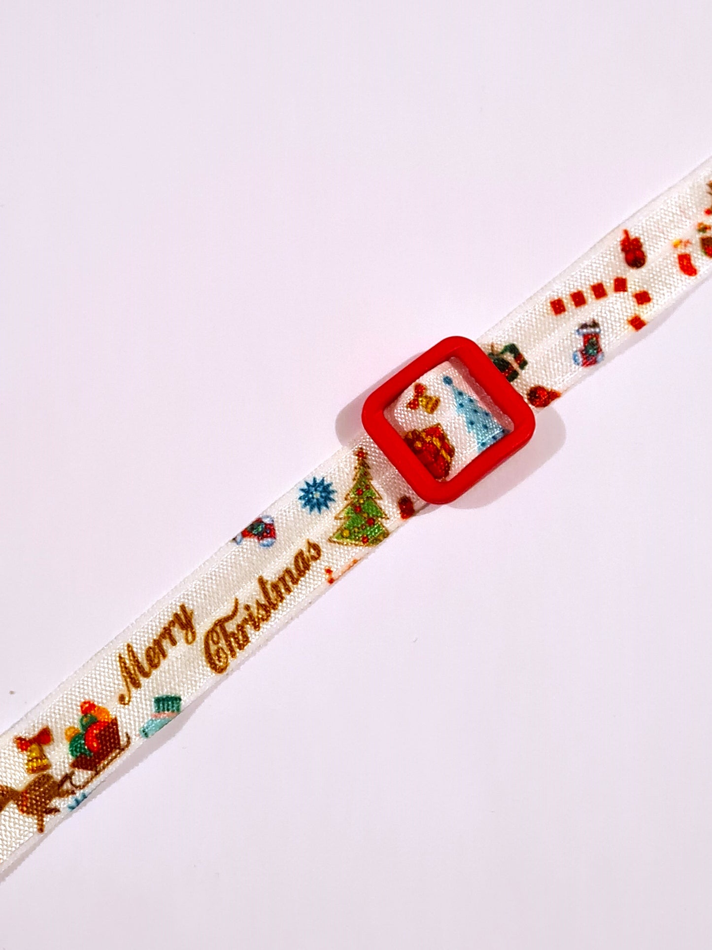 Bandeau ajustable pour implant et prothèses Motif Noel
