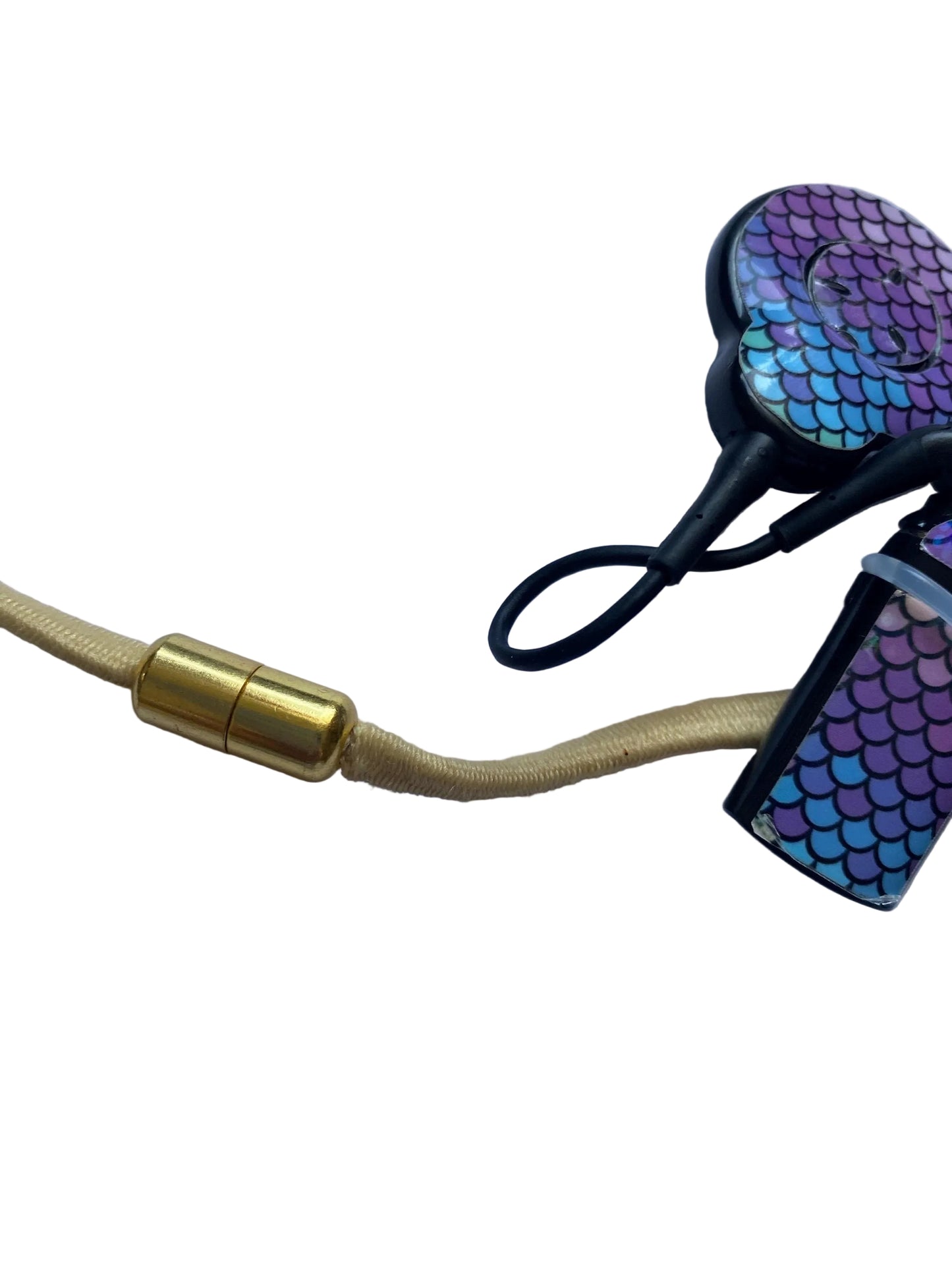 Bandeau elastique fin pour implant cochleaire et aides auditives