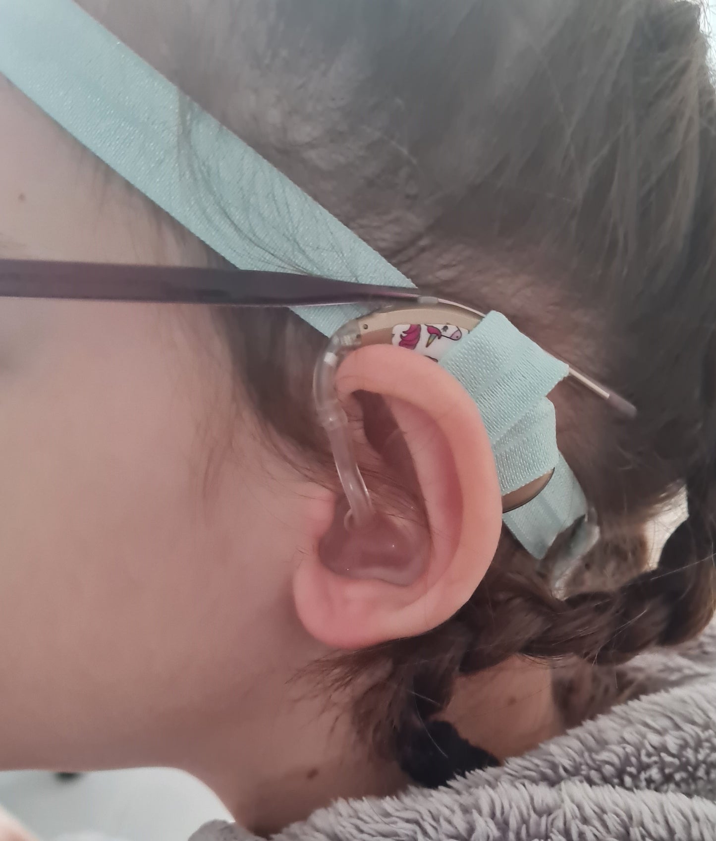 Bandeaux réglables ou classique a paillettes pour implant cochléaire et prothèse auditive - Bretelles d oreilles
