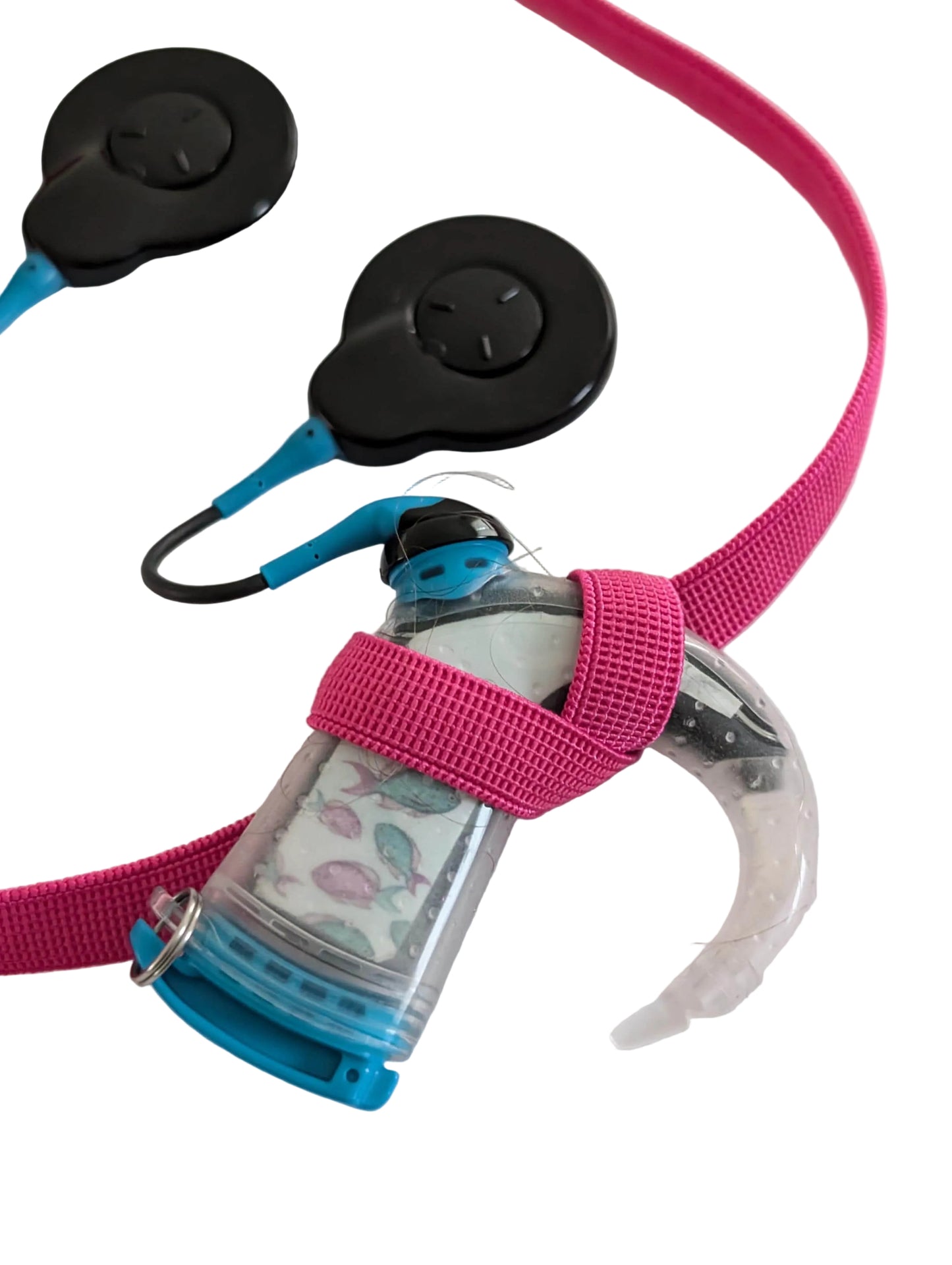 Bandeau antiderapant ajustable pour kit eau implant cochleaire
