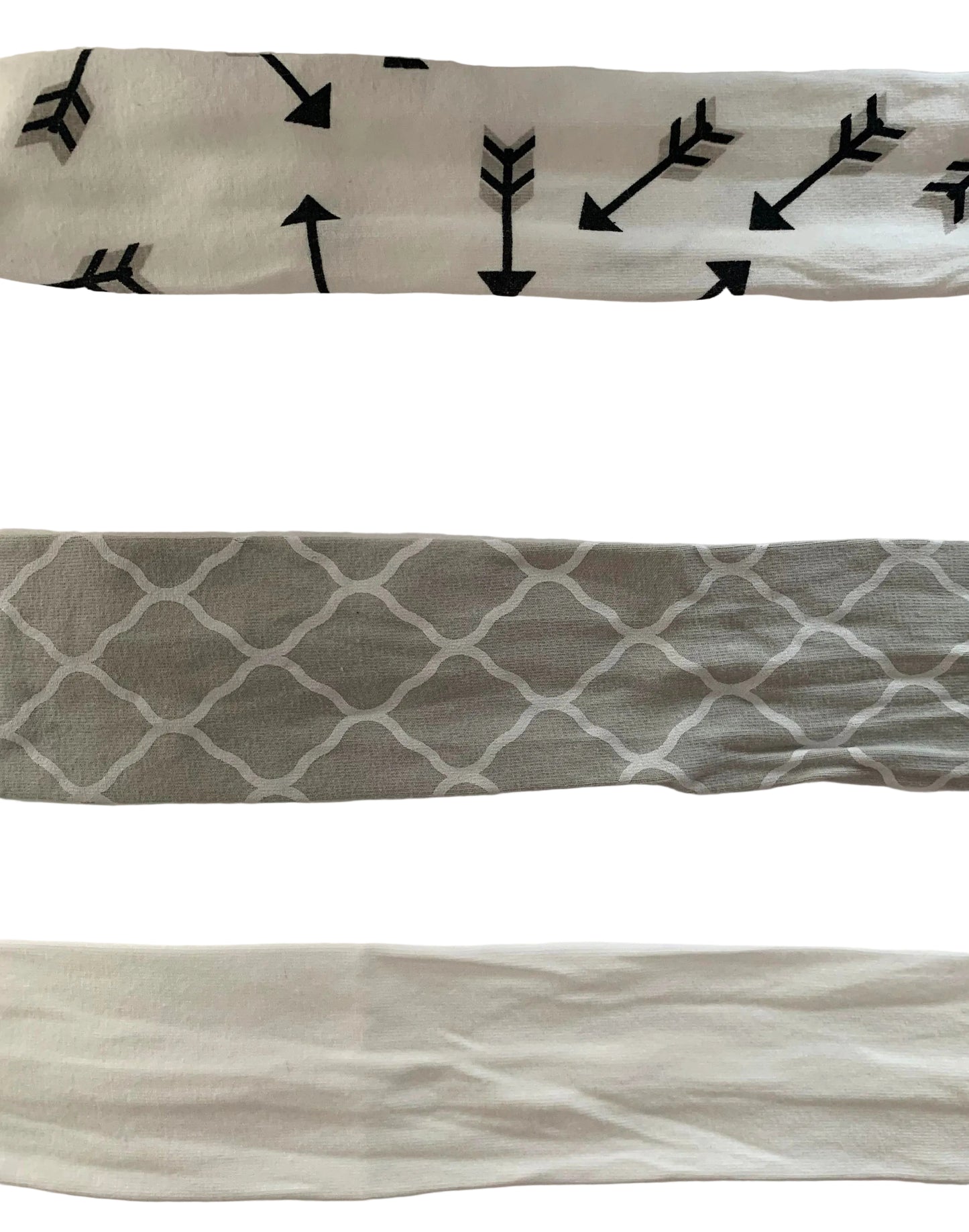 Bandeau pour implant et prothèses en coton taille ajustable fermeture par noeud