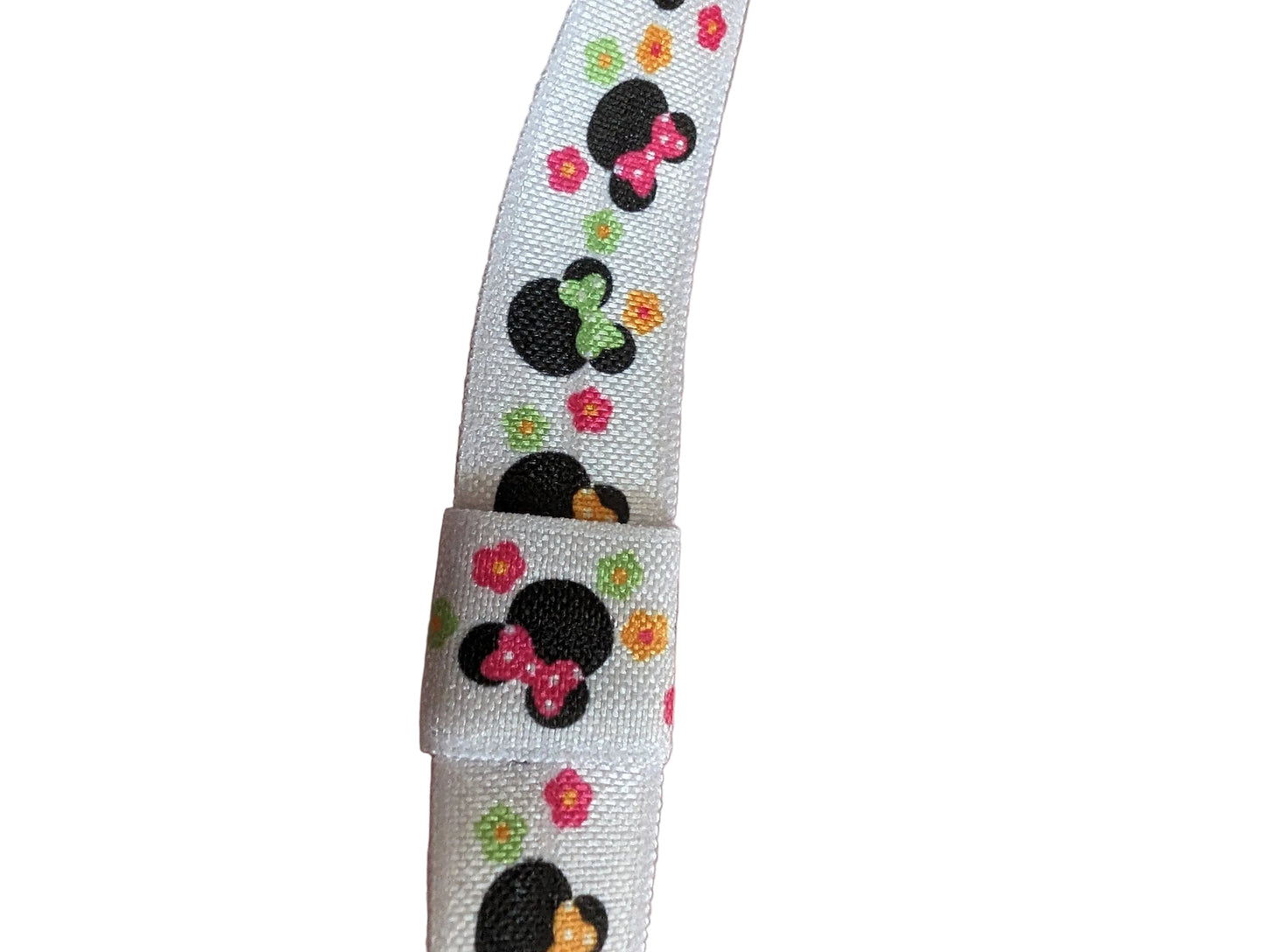 Bandeau ajustable pour implant cochleaire et prothèses motif Souris