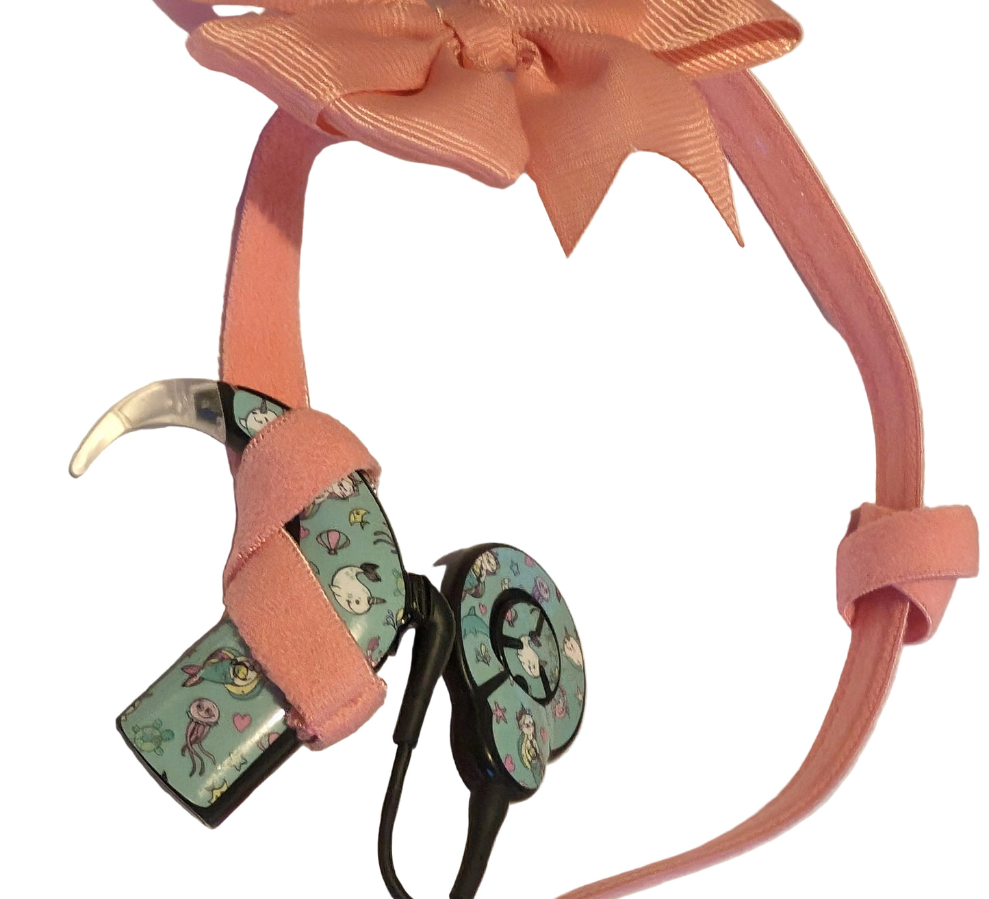 Bandeau antidérapant avec joli nœud pour bébés et jeunes enfants