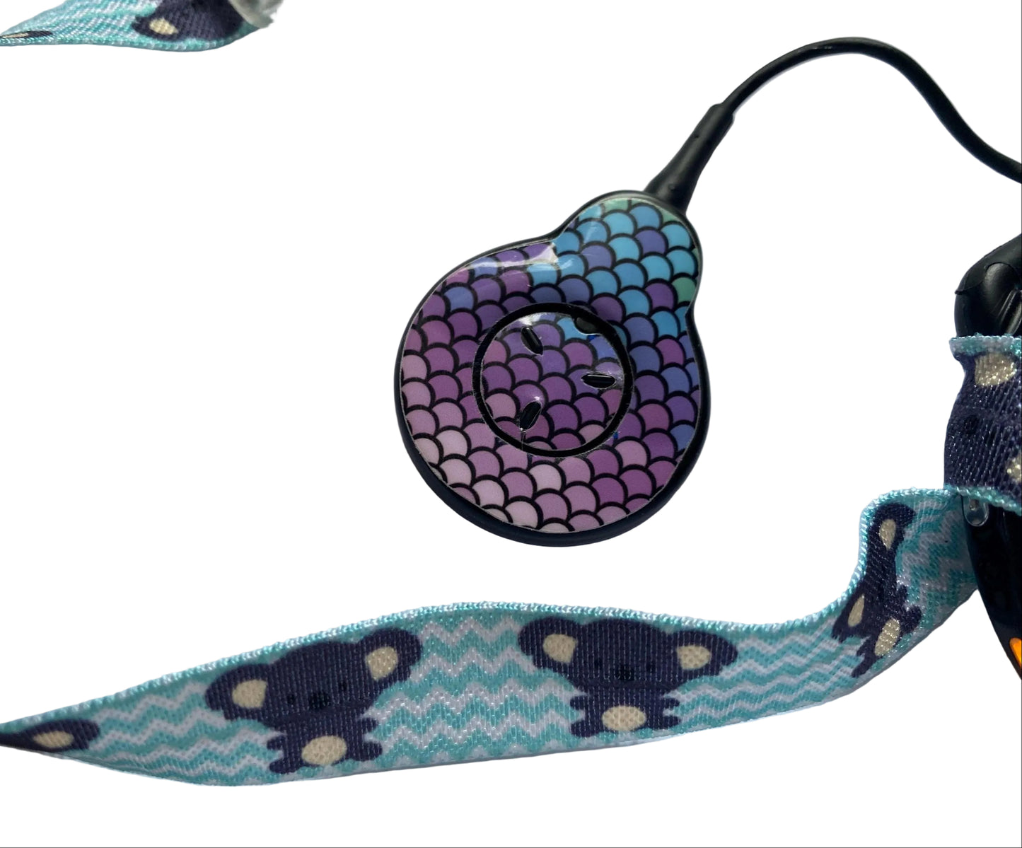 Bandeau ajustable pour implant et protheses auditives koala