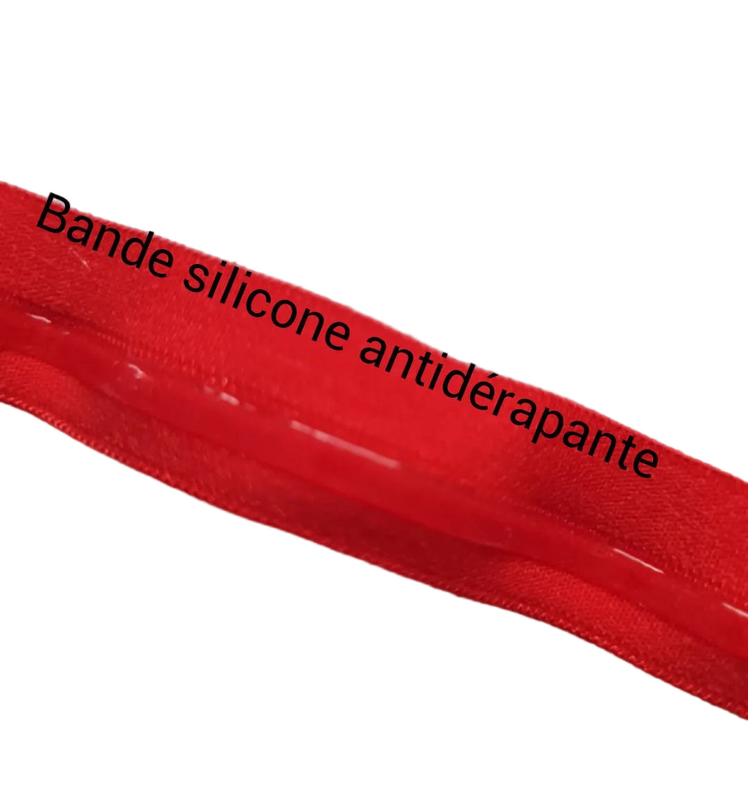 Bandeau antidérapant  réglable 15 mm pour implant cochléaire et prothèses