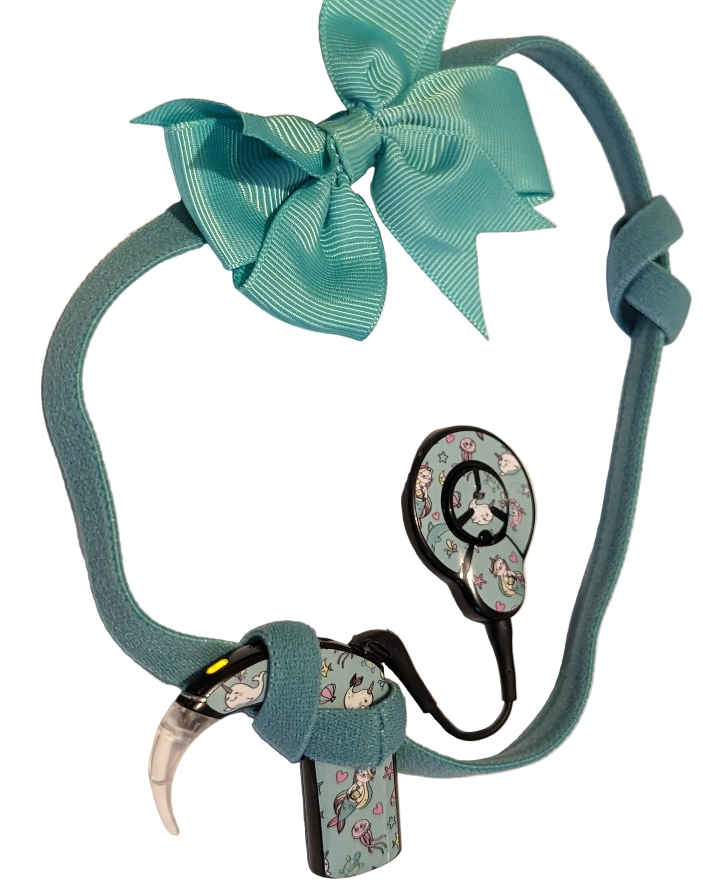 Bandeau antidérapant avec joli nœud pour bébés et jeunes enfants