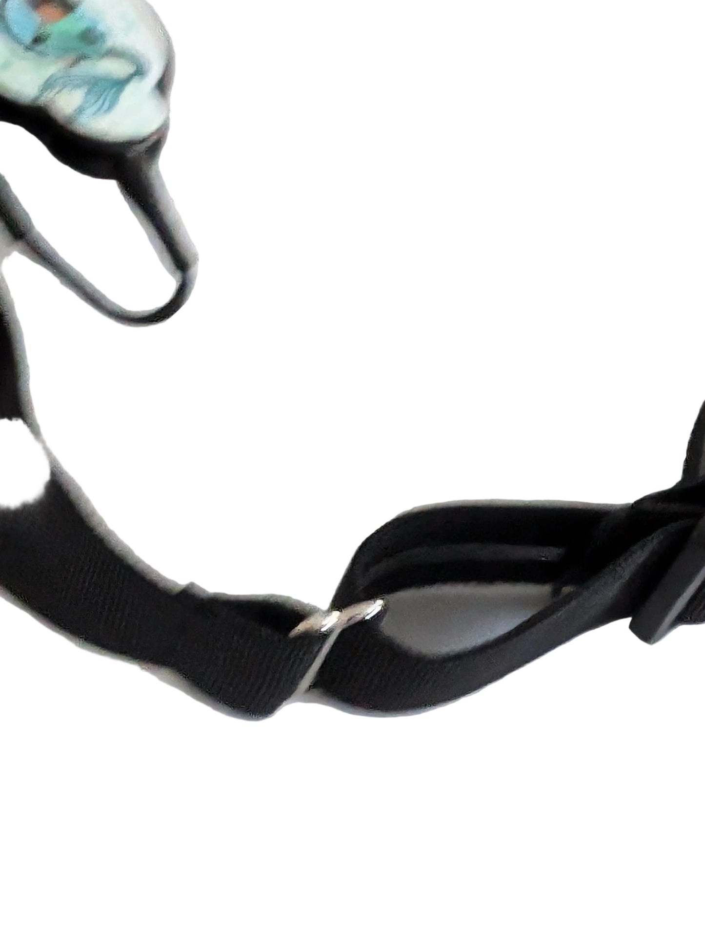 Bandeau antiderapant large pour implant cochleaire et prothese auditive 20mm