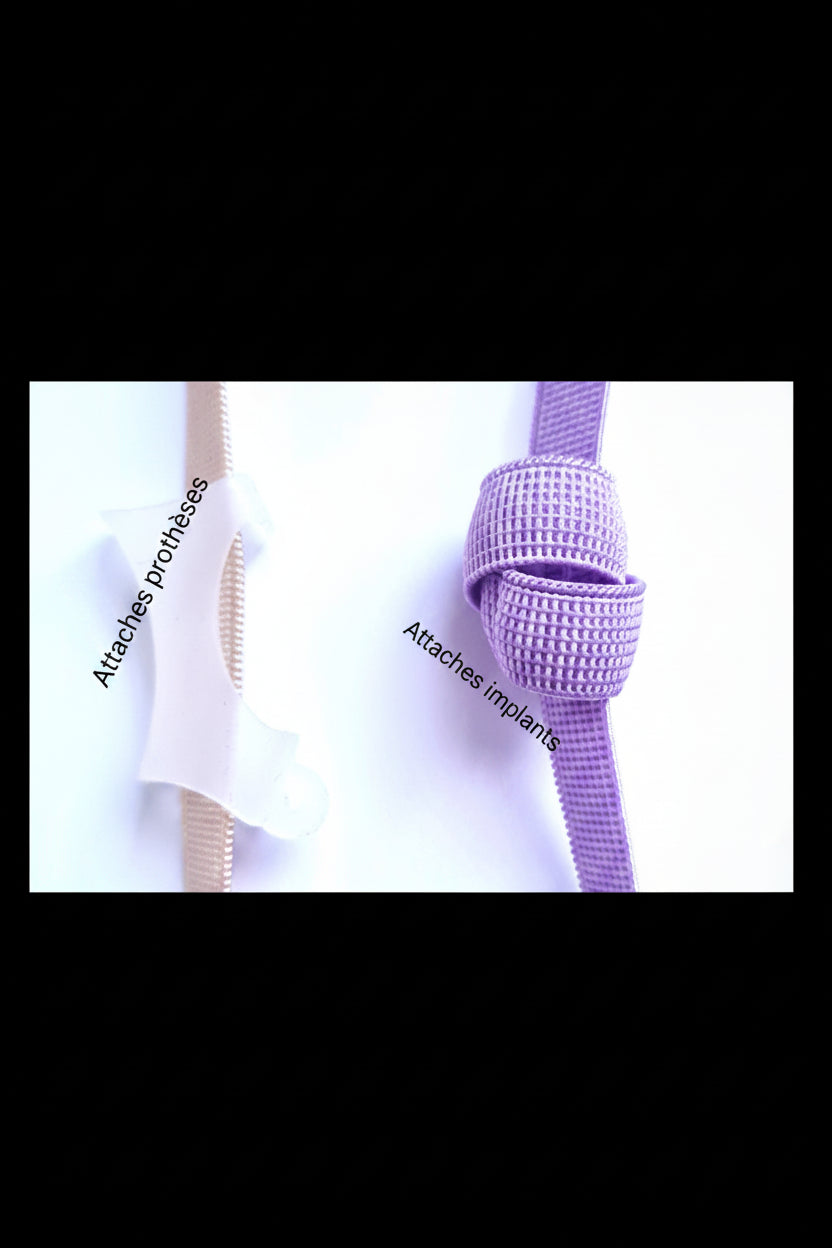 Bandeau antidérapant pour le maintien des implants et des prothèses auditives pour filles
