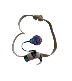 Bandeau antidérapant implant cochléaire et prothèse auditive extensible 10 mm de large