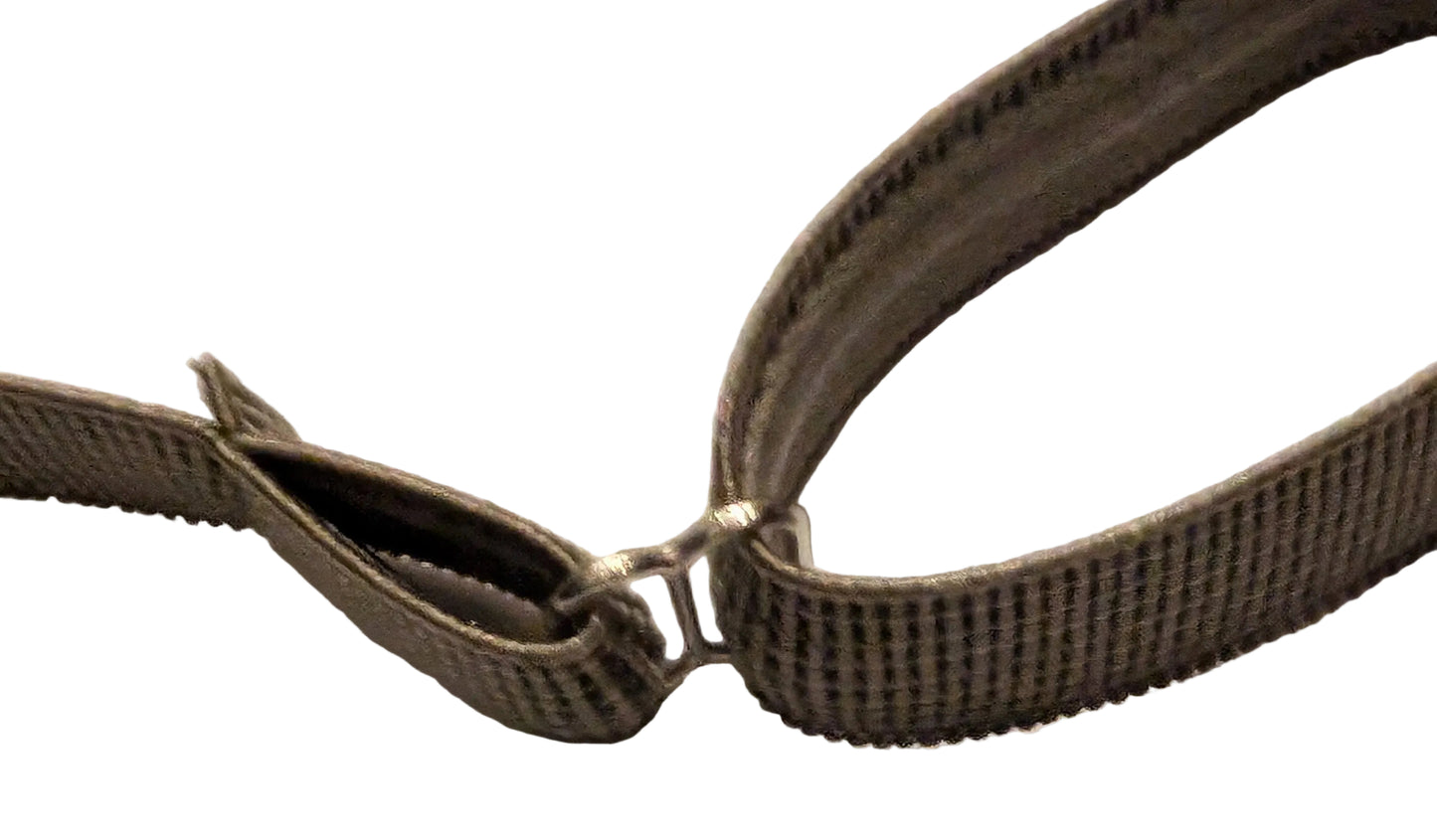 Bandeau antidérapant pour prothèse auditive taille ajustable et manchon silicone