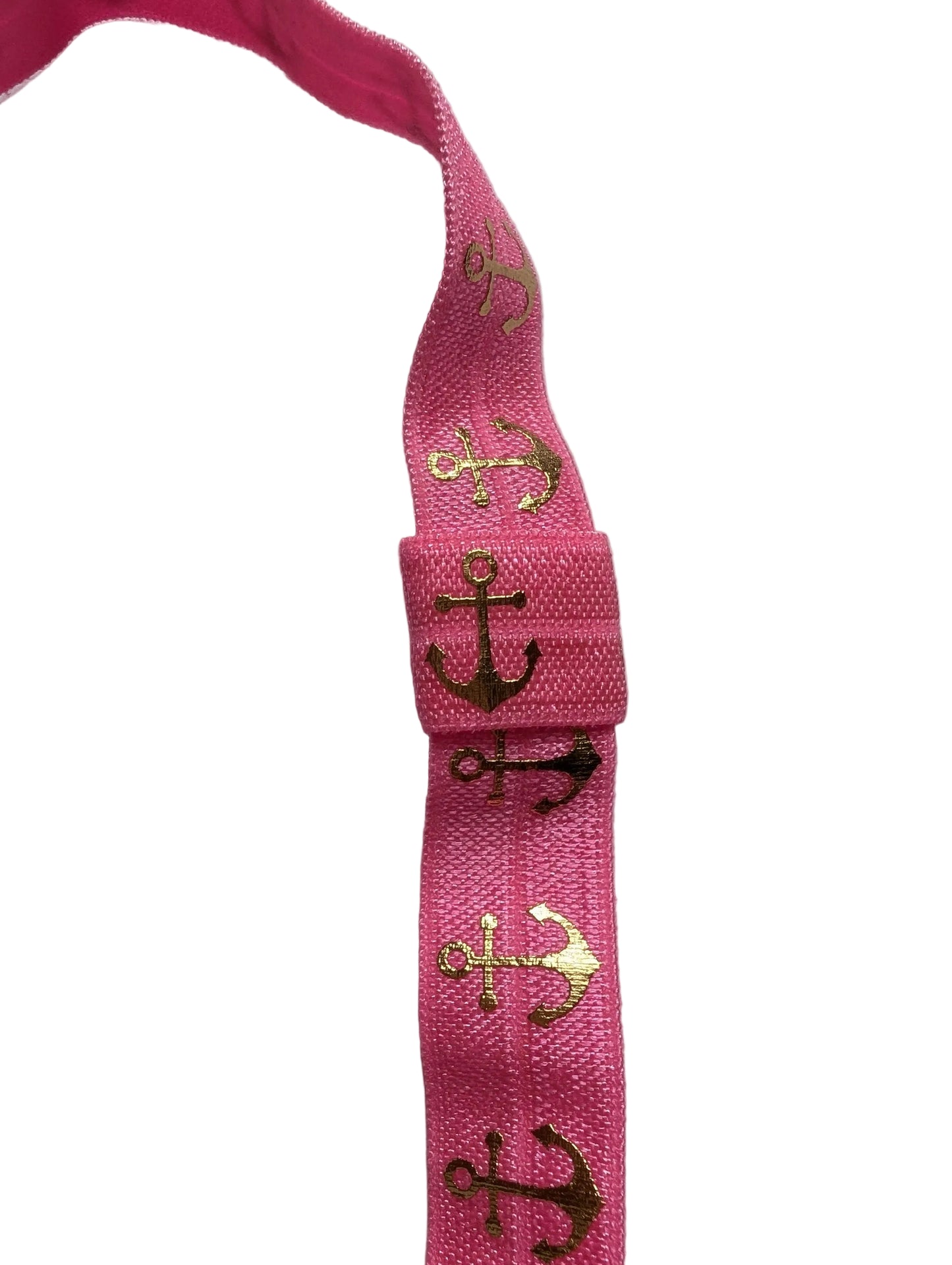 Bandeau réglable  pour les implants cochléaires et prothèses auditives motif encre