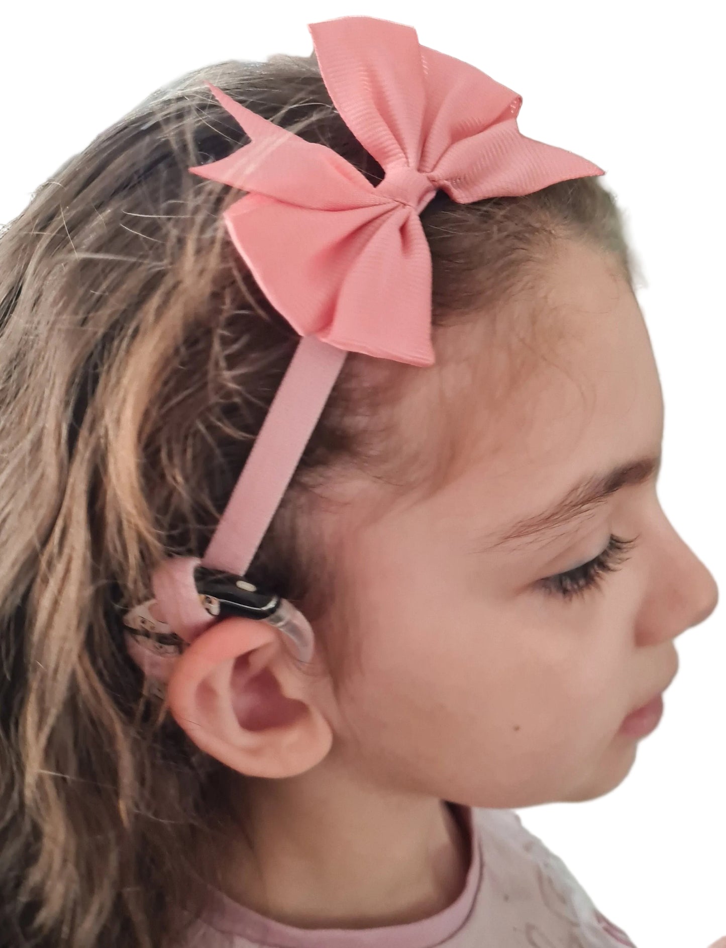 Bandeau antidérapant avec joli nœud pour bébés et jeunes enfants