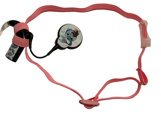 Bandeau antidérapant pour implant et prothèses auditives bimodal a taille ajustable