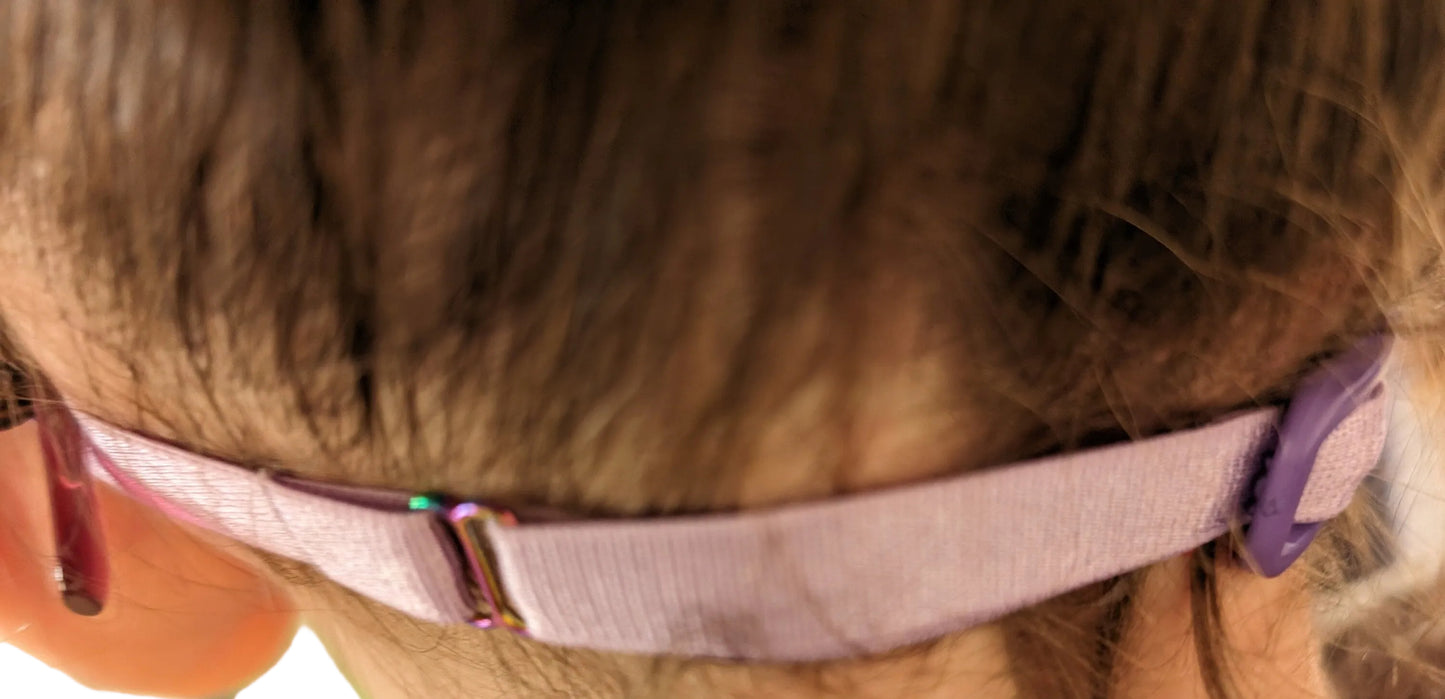 Bandeau antidérapant pour le maintien des implants et des prothèses auditives pour filles