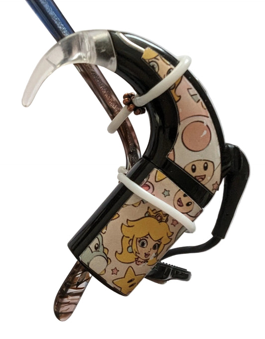 Accessoires lunette pour le maintien des prothèses auditives et implant
