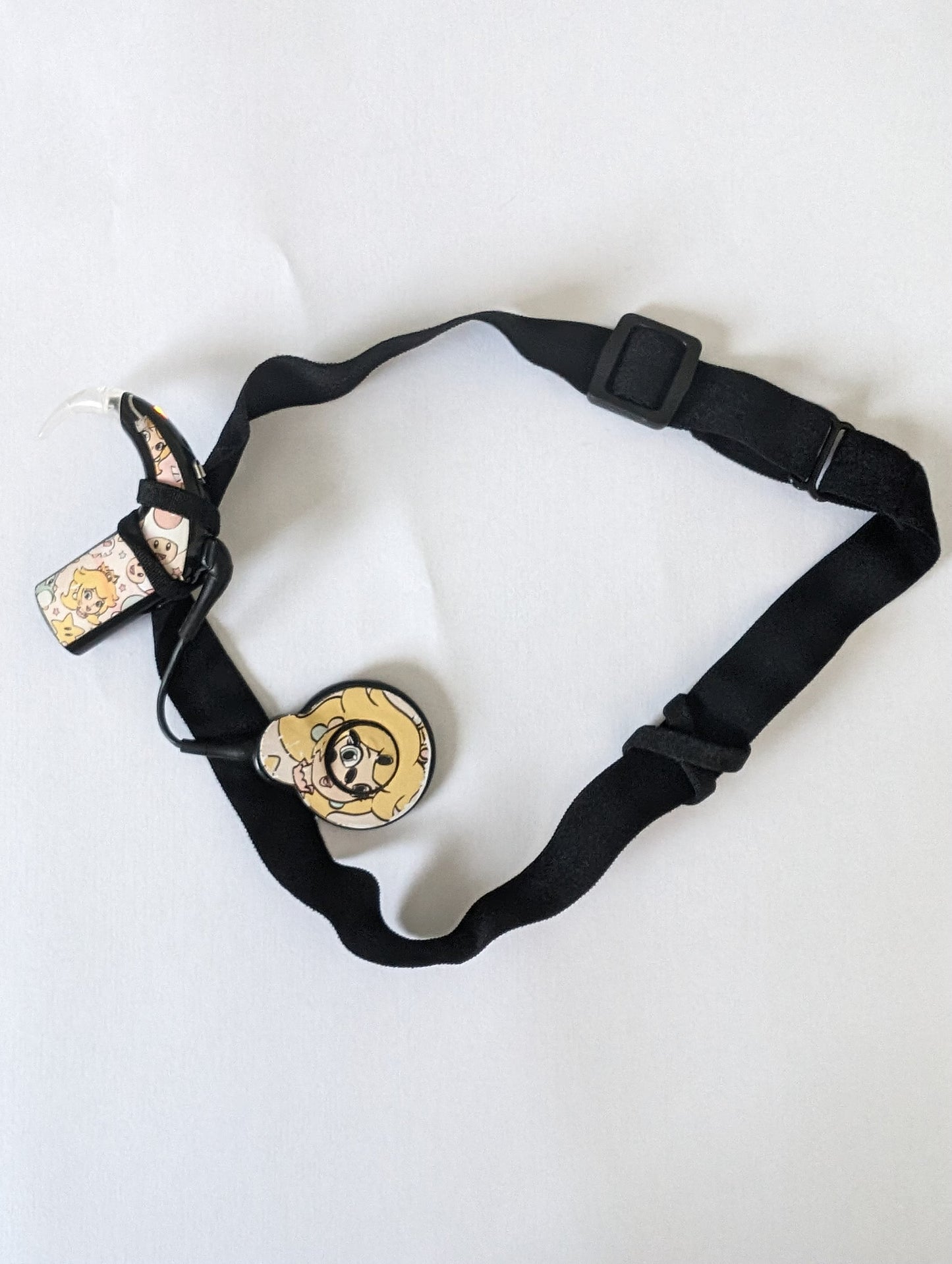 Bandeaux ajustable uni pour implant cochleaire et aide auditive coloris mat