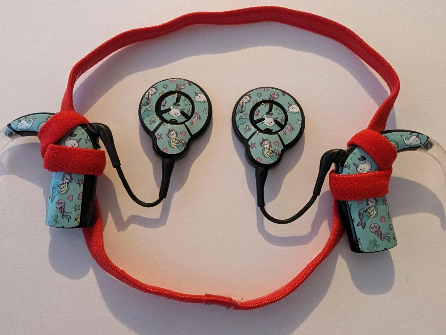 Bandeau sport antidérapant pour implant cochleaire et prothese auditive