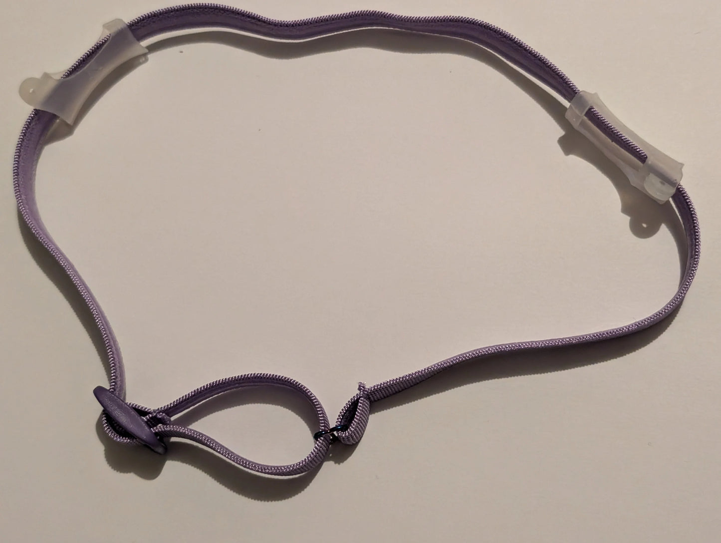 Bandeau antidérapant ajustable pour implant cochleaire et aide auditive 10 mm