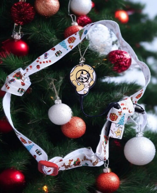 Bandeau ajustable pour implant cochléaire et prothèses motif NOEL