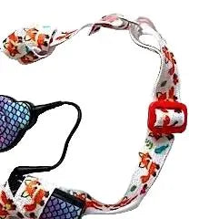 Bandeau ajustable pour implant cochleaire et prothese auditive motif renard